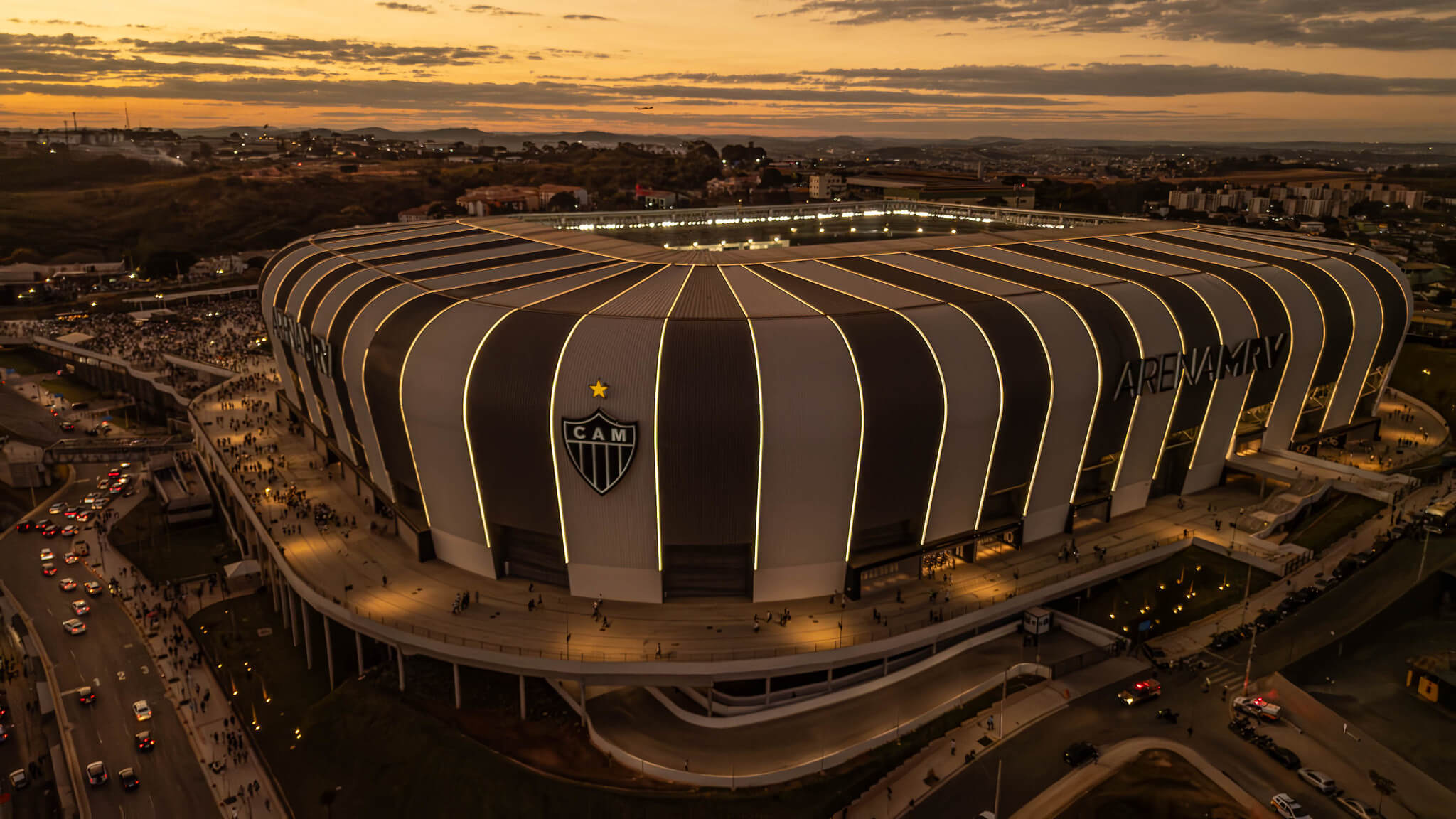 Arena MRV e comunidade do entorno